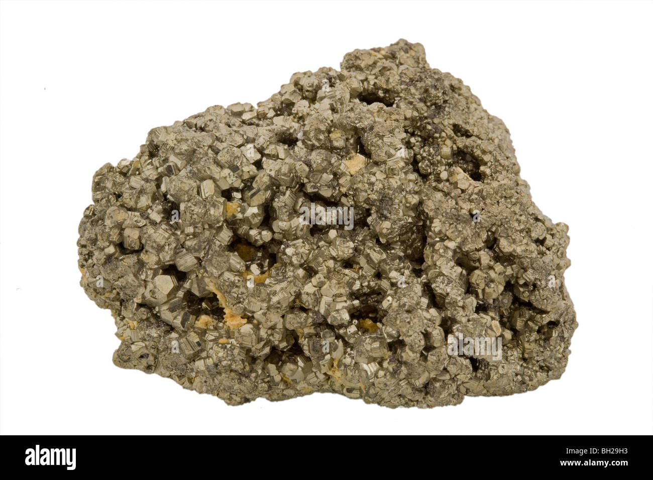 Iron Pyrites - Fools Gold Stock Photo