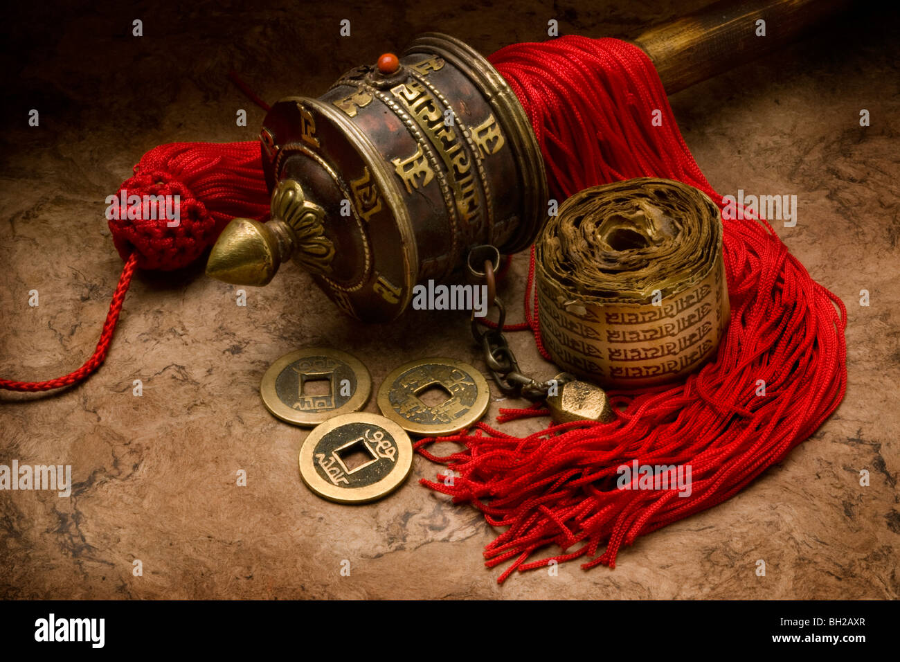 XJU-Car Solar Energy Prayer Wheel, Tibetan Tibet Buddhist Solar Energy Prayer Wheel For Car Interior Decoration 0905 - View #7
