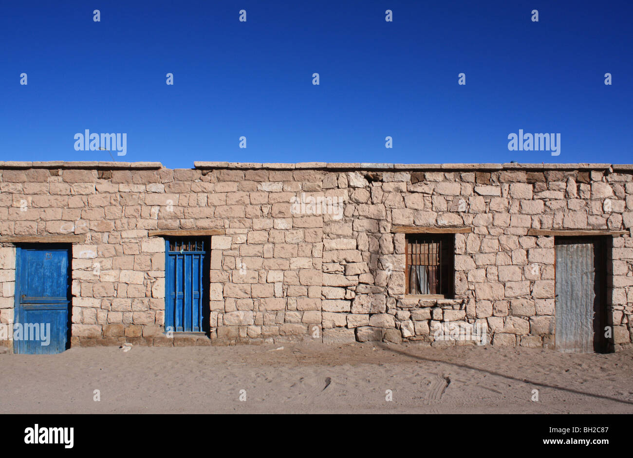 Toconao village, northern chile Stock Photo