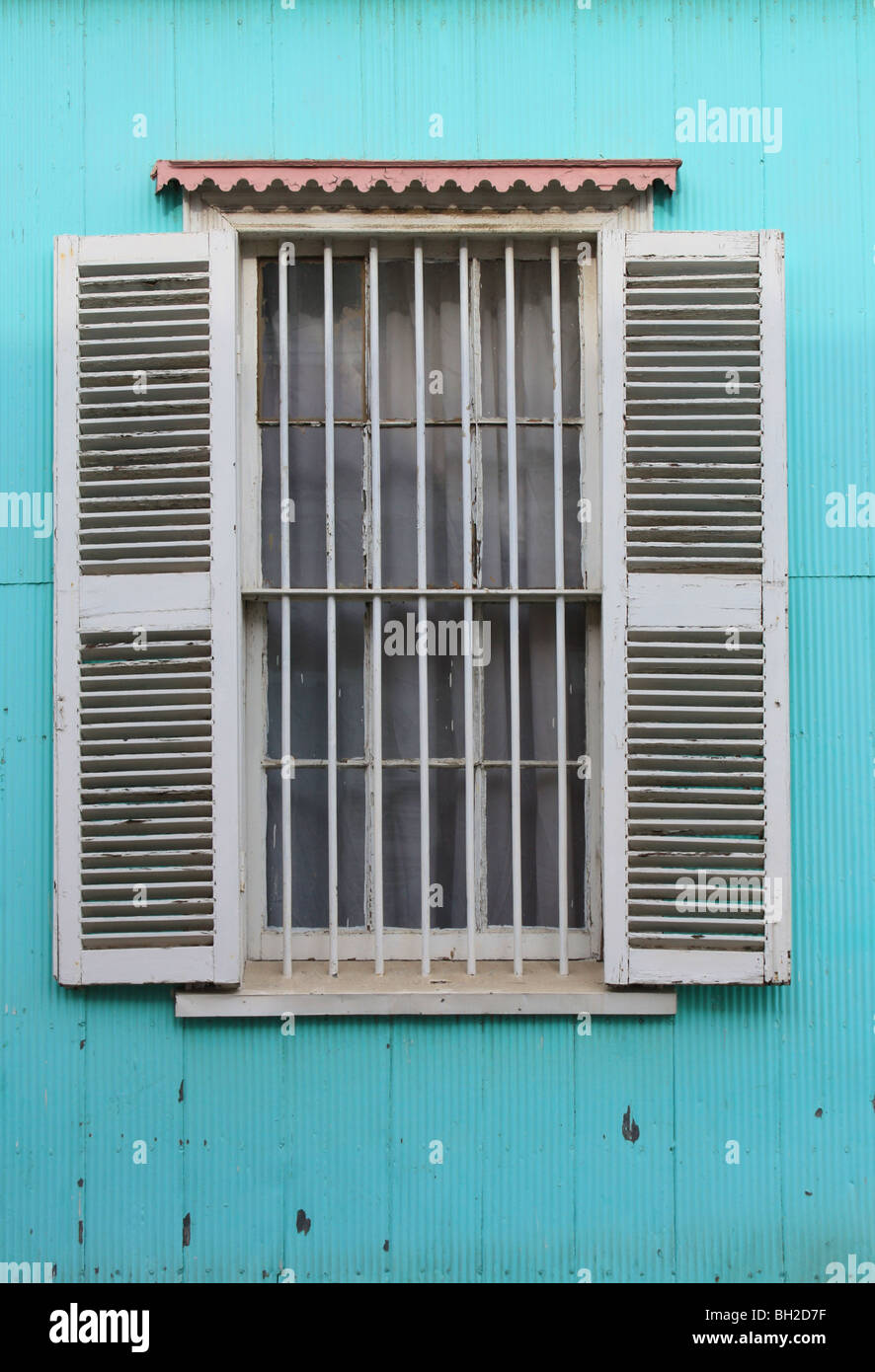 Turquoise window hi-res stock photography and images - Alamy