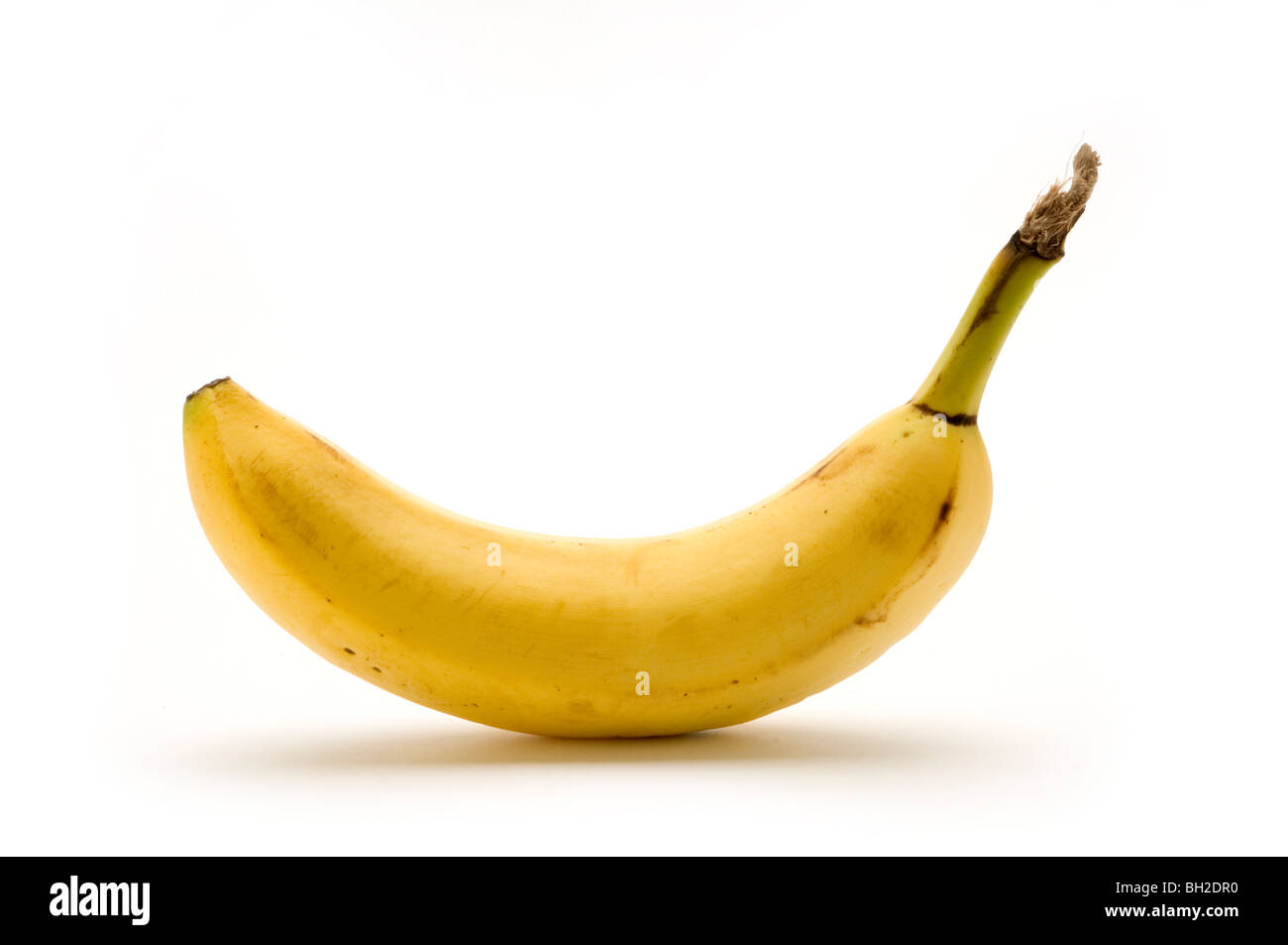 organic bananas Stock Photo