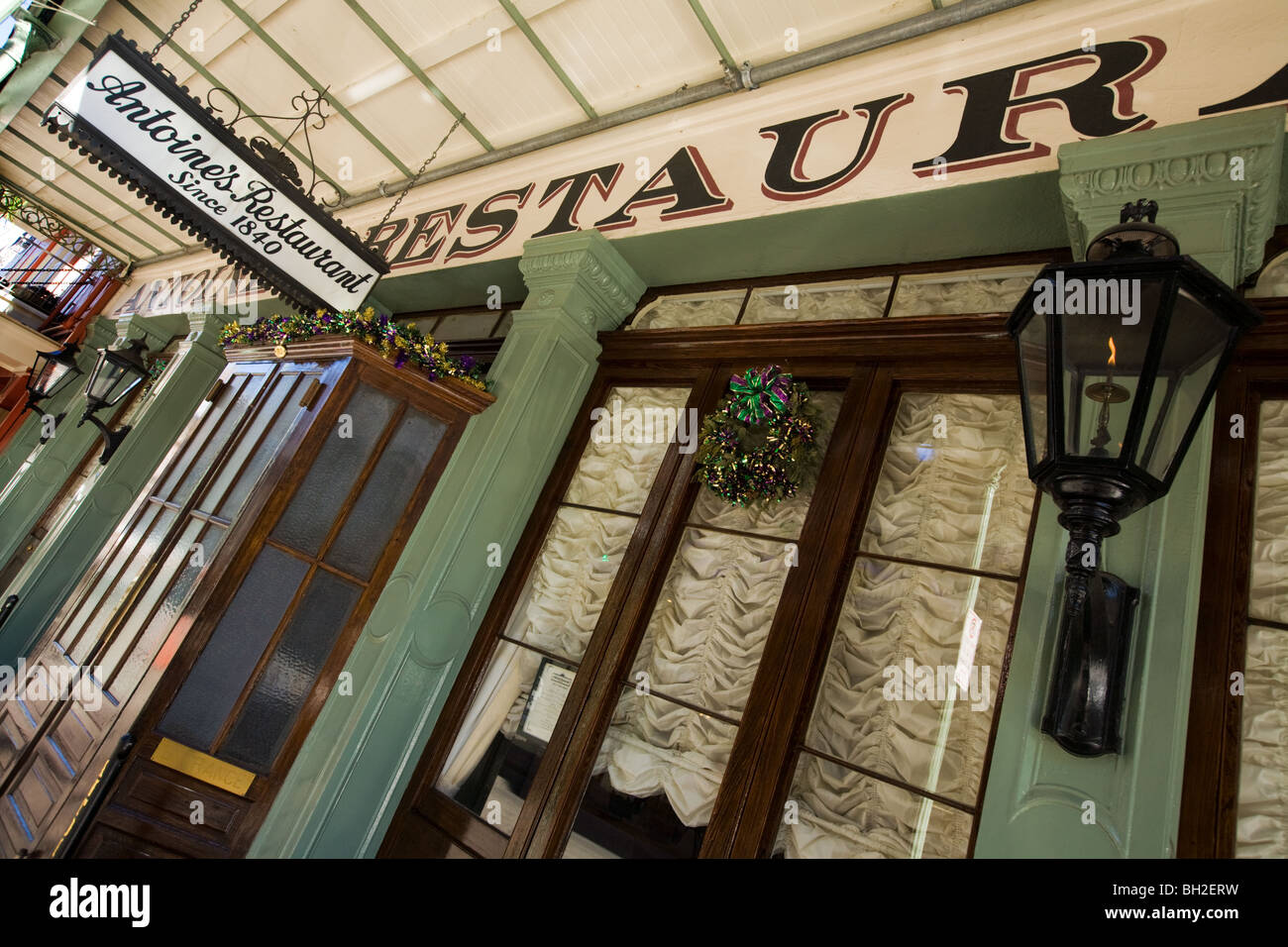 Antoine's Restaurant since 1840 New Orleans, Louisiana Stock Photo
