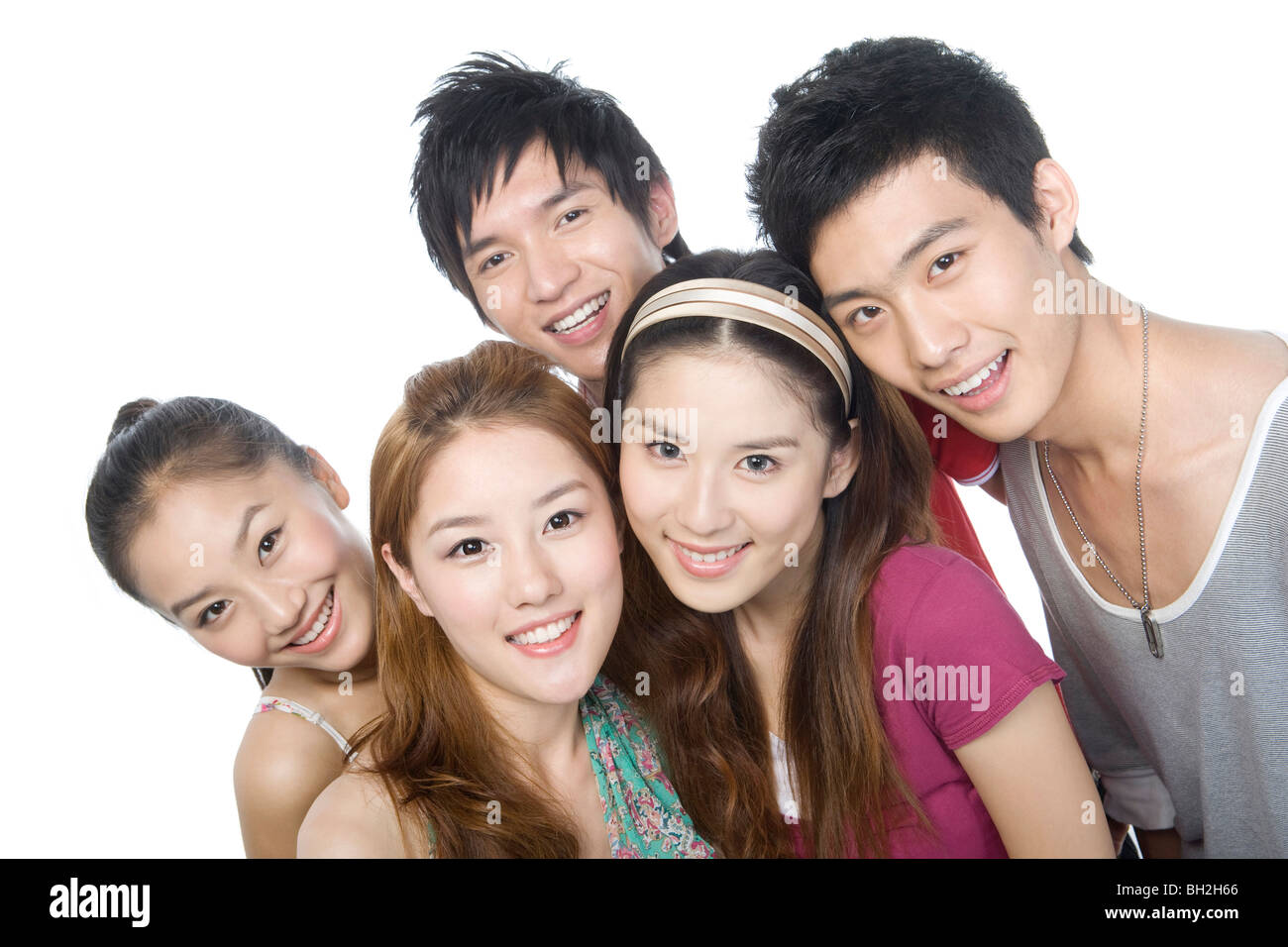 Group portrait young adults hi-res stock photography and images - Alamy