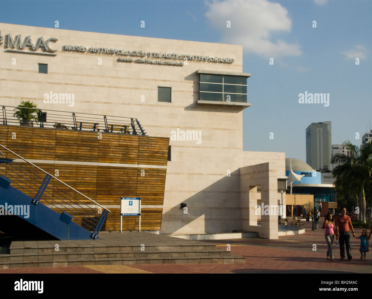 Ecuador. Guayaquil city. MAAC (Museum of anthropology  and contemporary art). Stock Photo