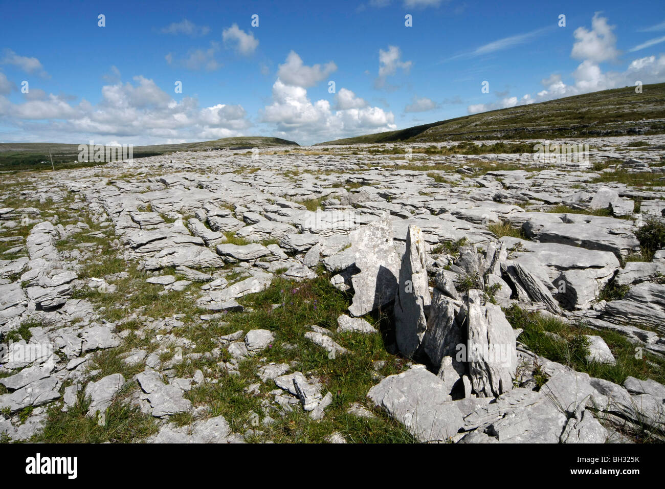 Limestone pavement on the Burren, County Clare, Eire Stock Photo - Alamy