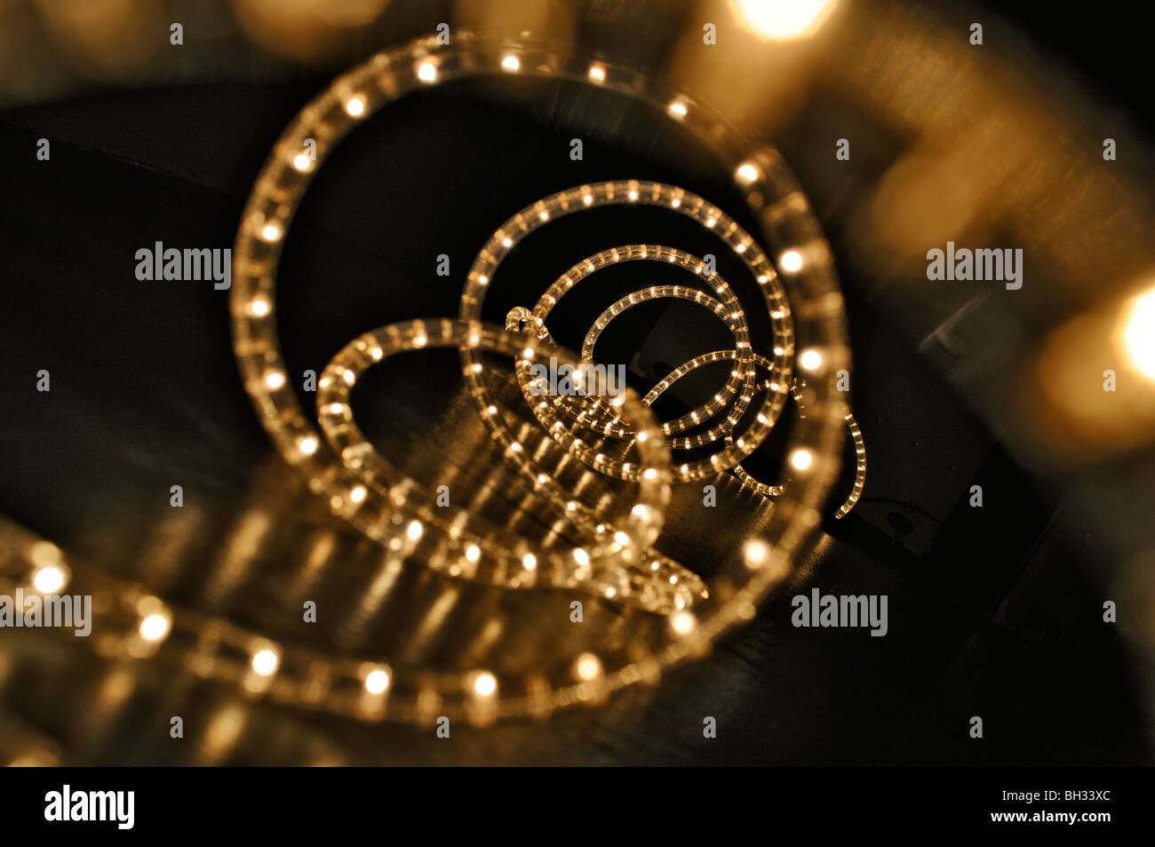 A studio shot of a rope light, shallow depth of field Stock Photo - Alamy