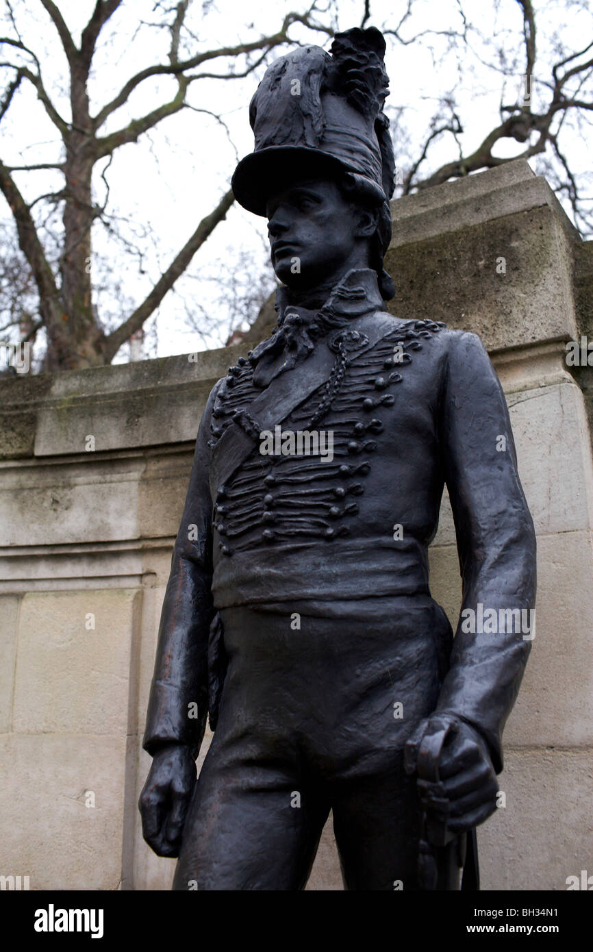 The Rifles Brigade 1914-1918 war memorial in London Stock Photo