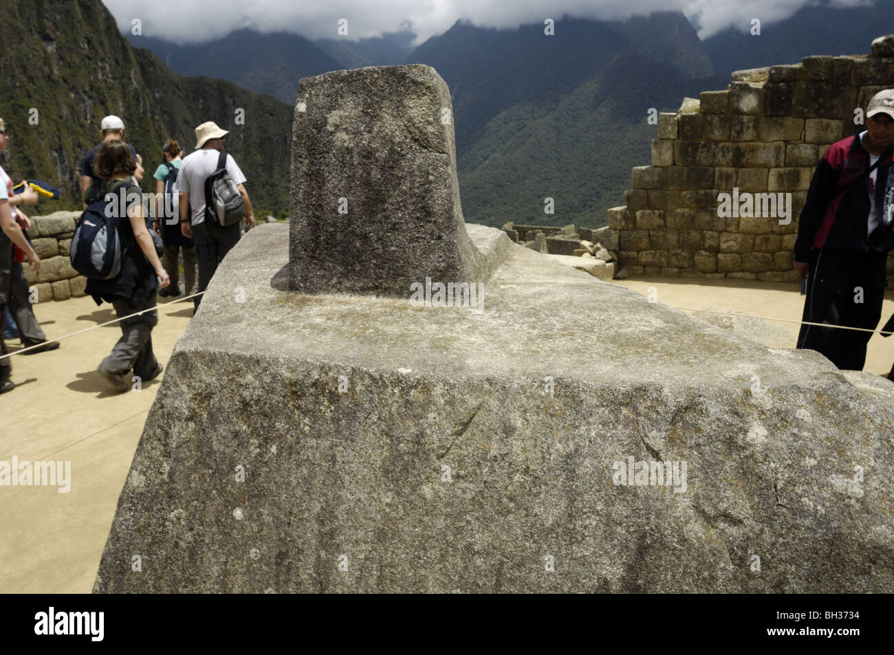 Peru machu picchu carved rock hi-res stock photography and images - Alamy
