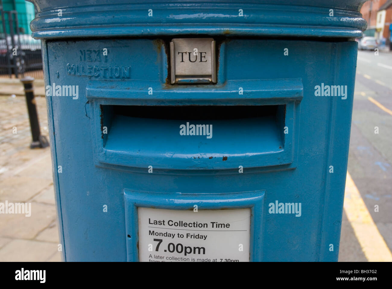 Blue letter boxes hires stock photography and images Alamy