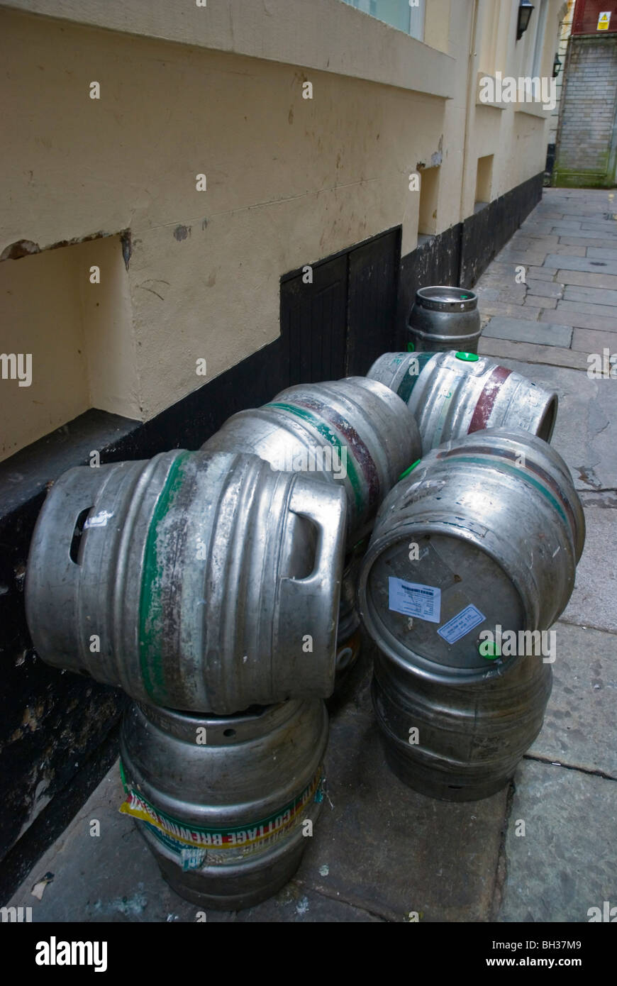 Beer barrels Birmingham England UK Europe Stock Photo
