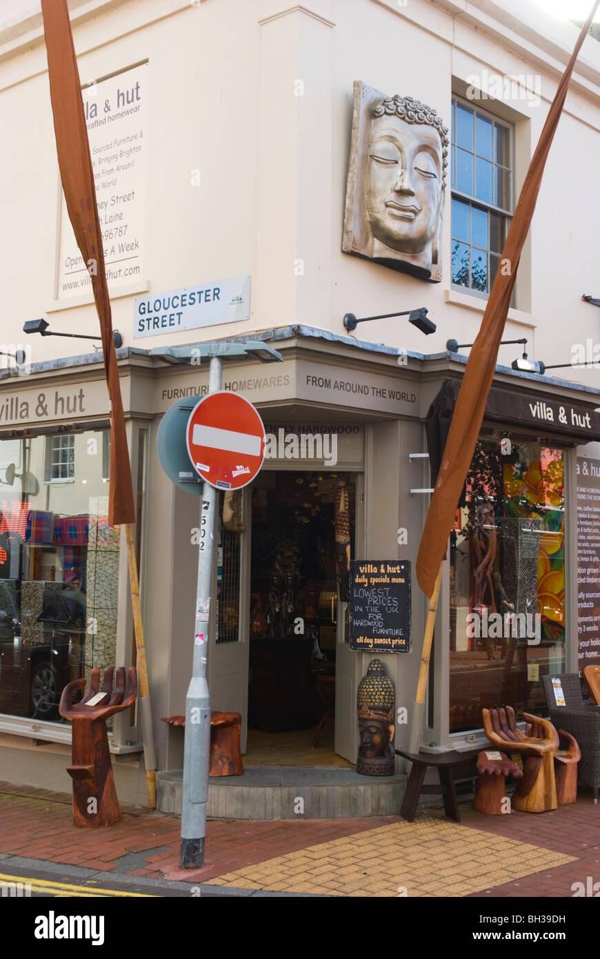 Furniture shop Sydney street the North Laine Brighton England UK Europe