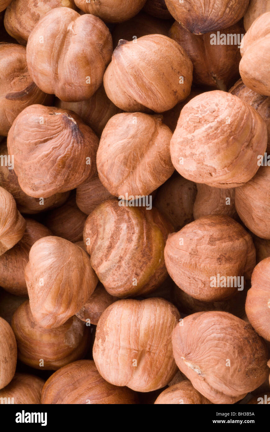 Background. nut. filbert Stock Photo Alamy