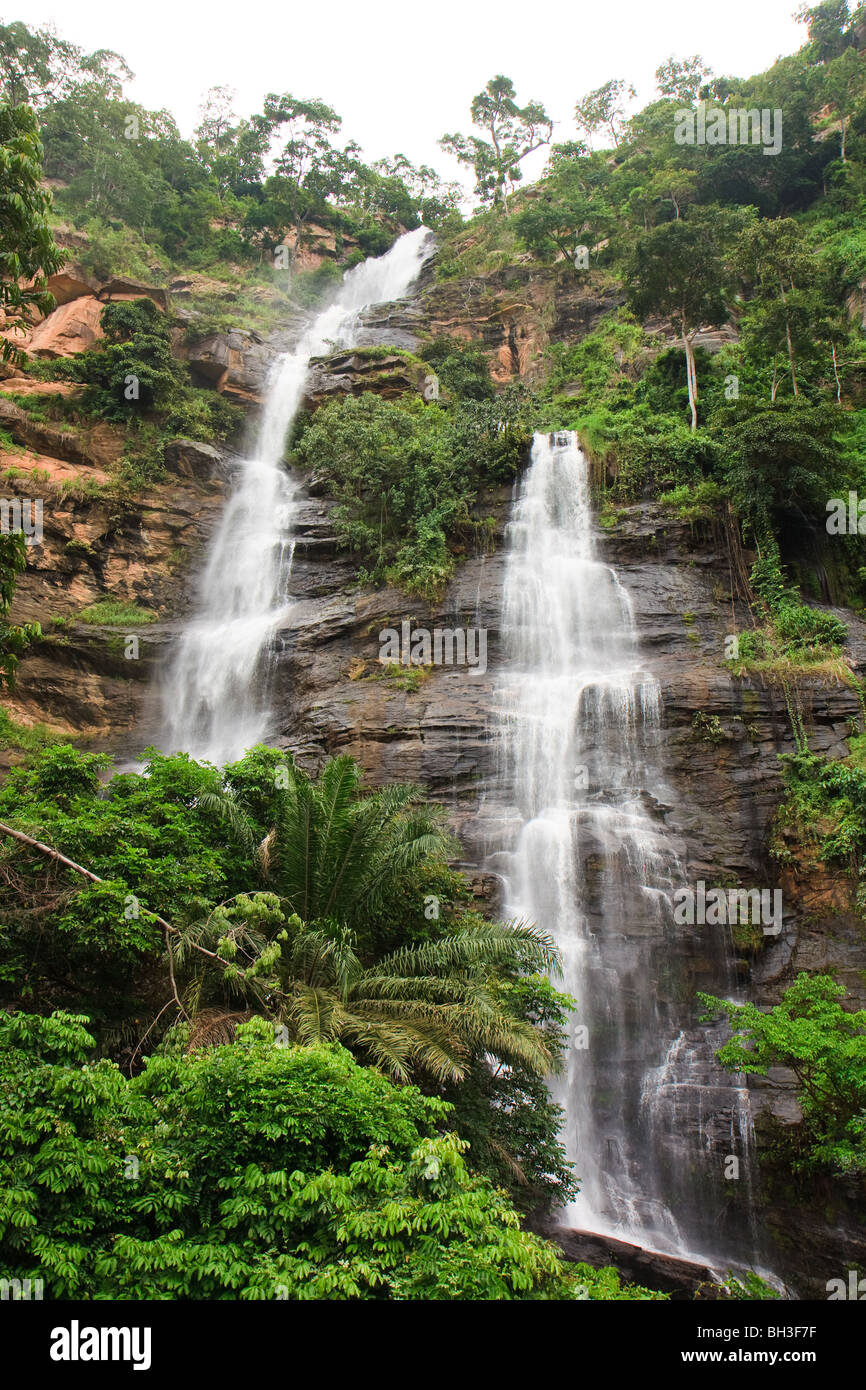 Africa Kpalime Kpime Falls Togo Water Waterfalls Stock Photo Alamy