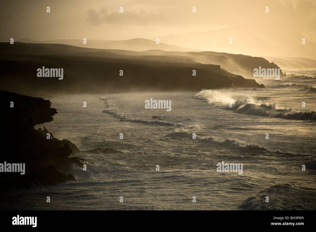 stormy sea seas seascape scape seascapes scapes drama dramatic heavy storms storm rough wave waves moody swell Stock Photo