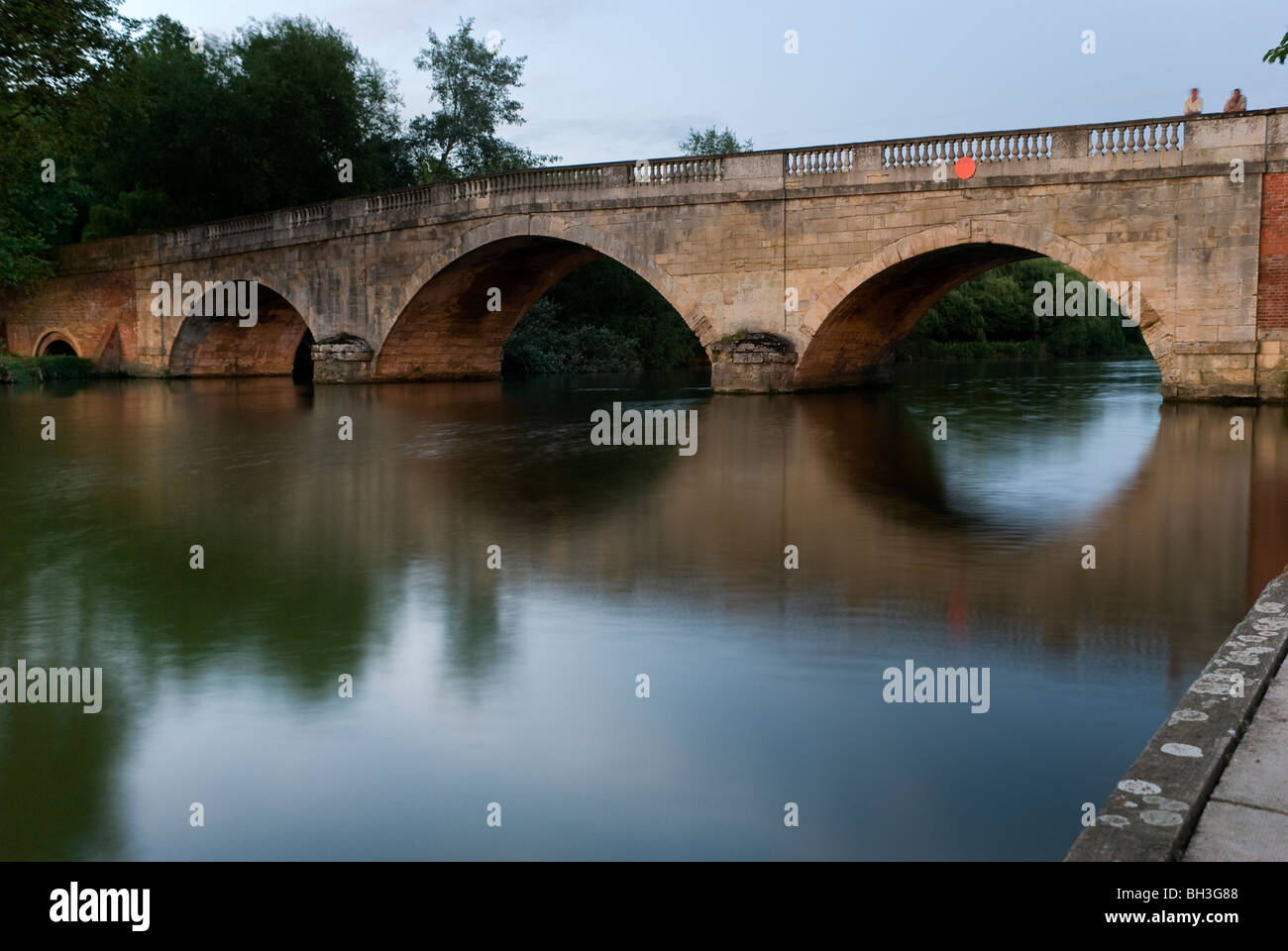 The Thames at Shillingford Bridge Oxford Stock Photo