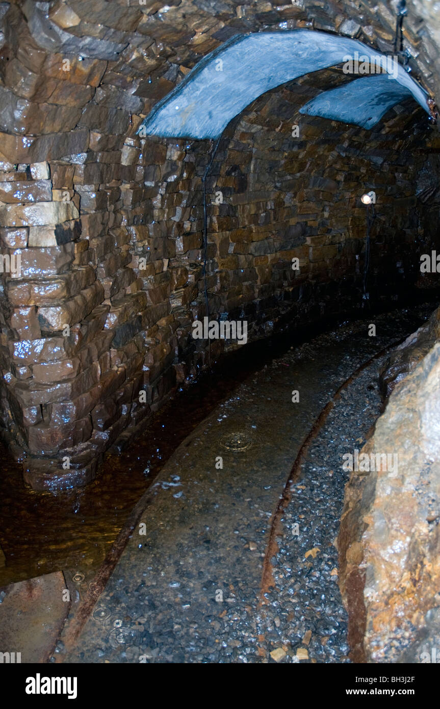 nenthead silver and lead mines,underground tunnels,alston moor,cumbria ...
