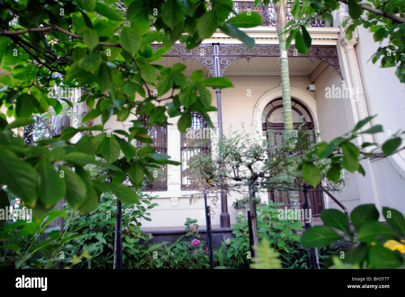 terraced house brunswick street fitzroy melbourne victoria australia
