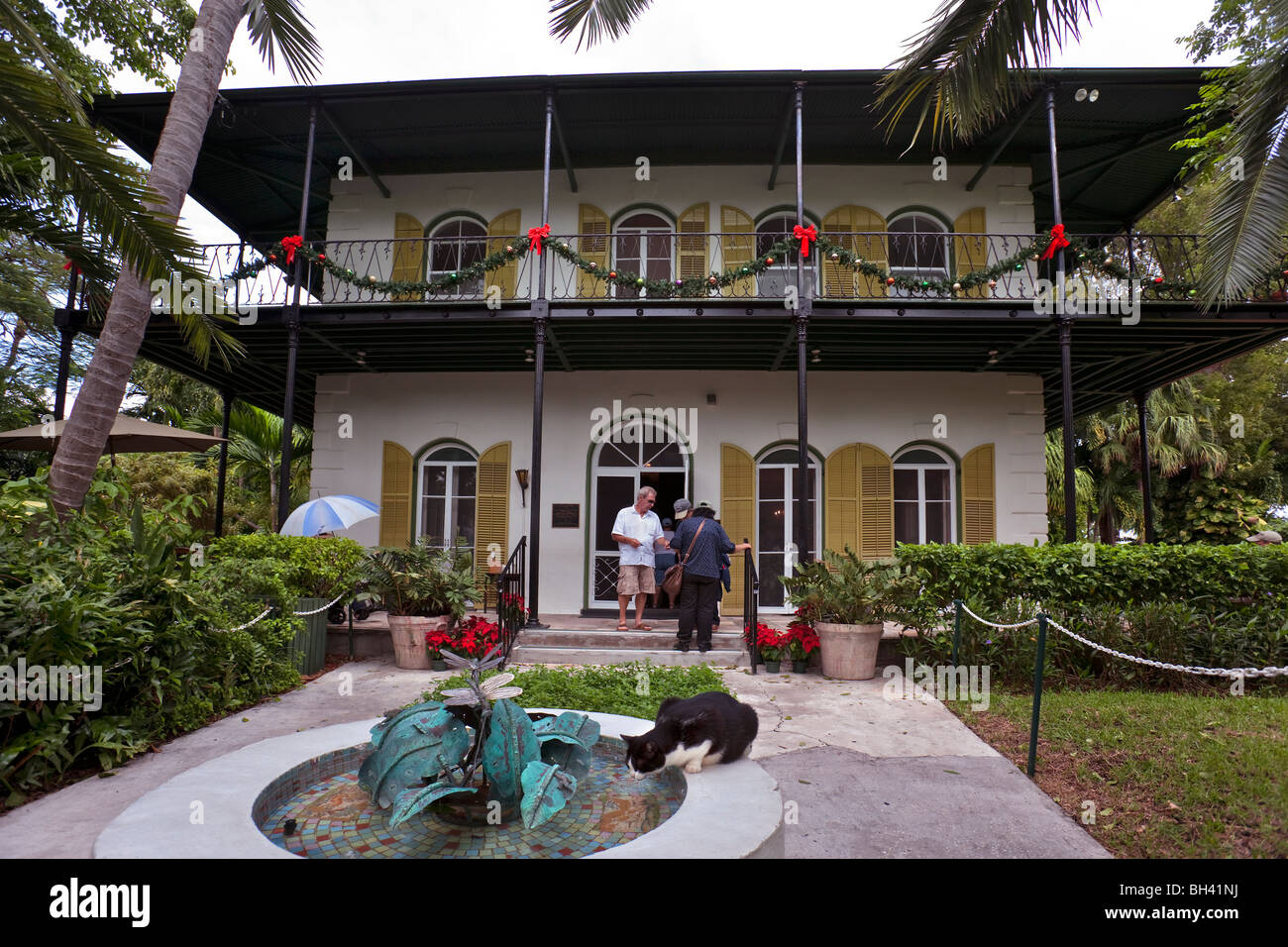 Ernest Hemingway House Key West Florida Stock Photo Alamy