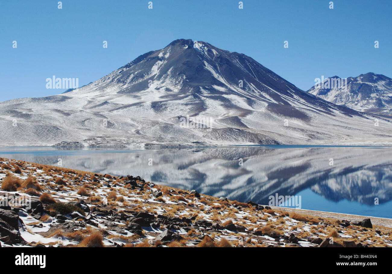 Laguna Miscanti Chile Stock Photo - Alamy