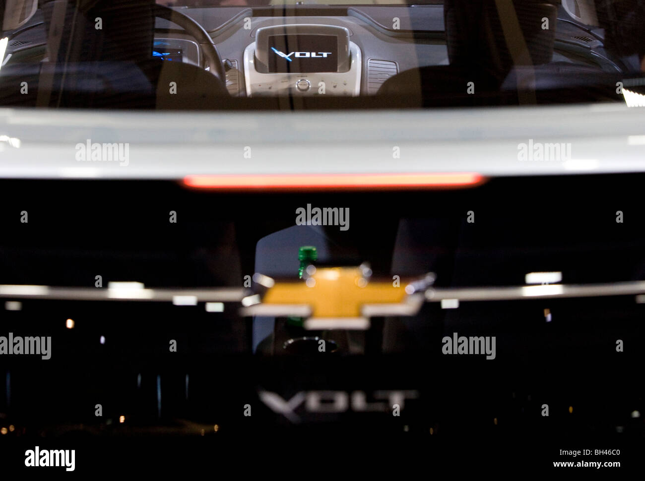 A Chevy Volt on display Stock Photo Alamy
