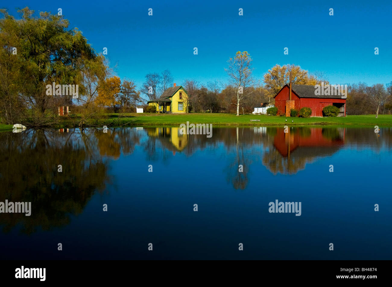 Amish acres historic farm hires stock photography and images Alamy