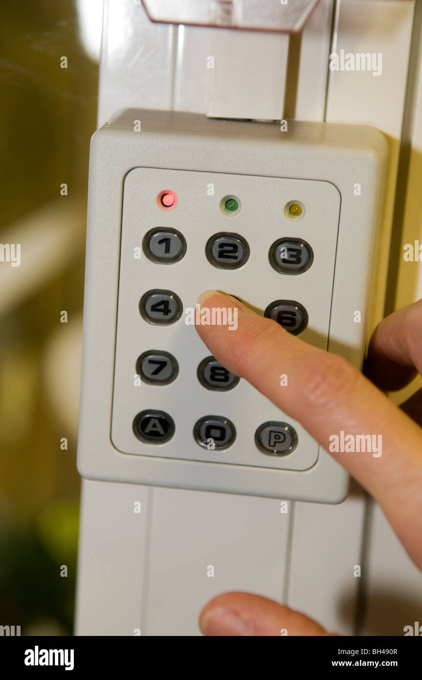 Access control system Stock Photo