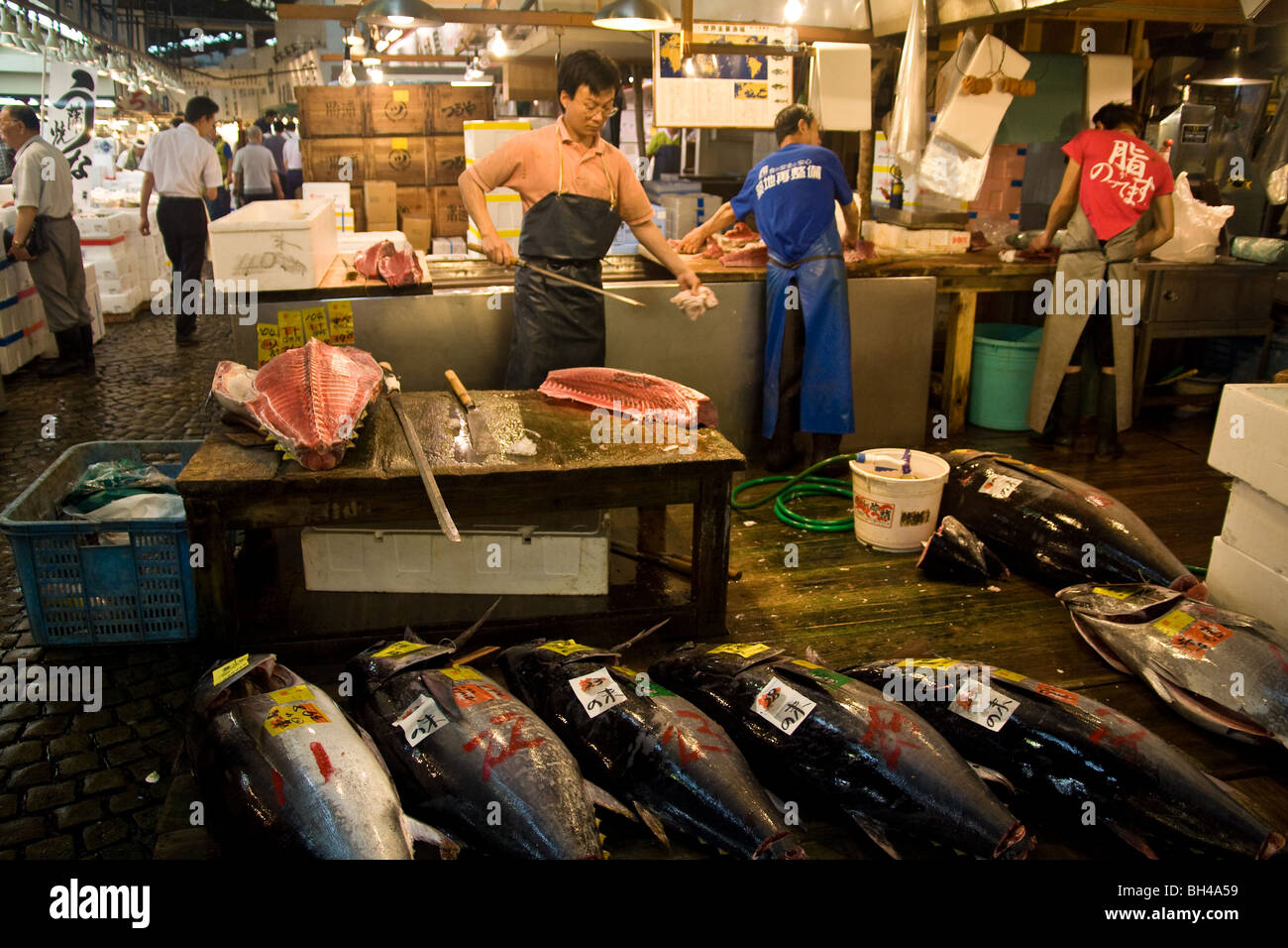 Tokyo honshu japan tsukiji hi-res stock photography and images - Alamy