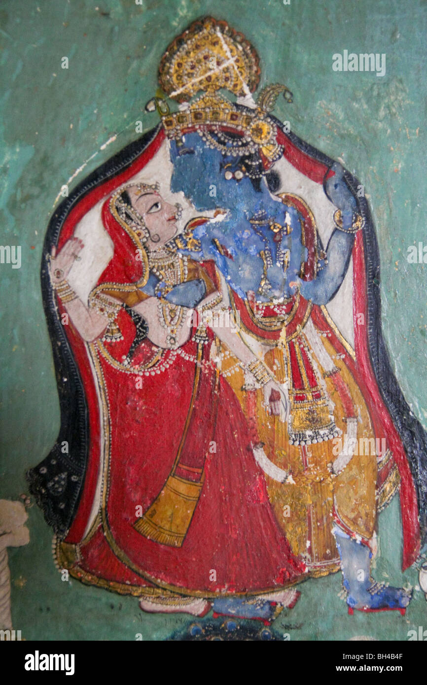 Bundi hindu india paintings rajasthan hi-res stock photography and ...