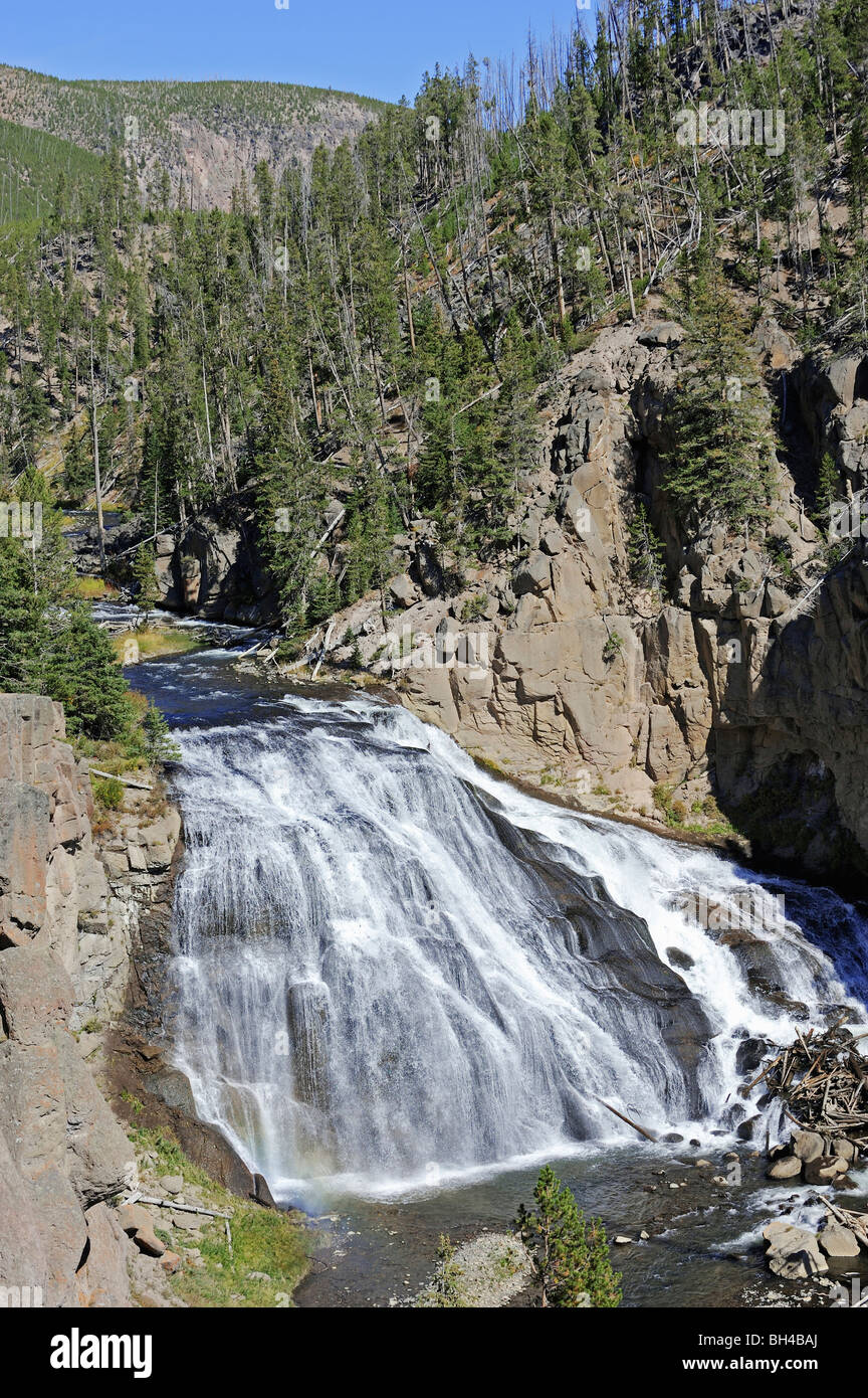 Gibbon Falls Stock Photo