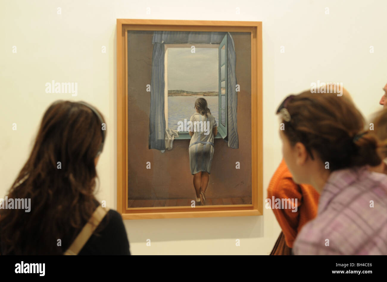 Woman at the Window (Muchacha en la ventana), by Salvador Dalí at the  Centro de Arte Reina Sofia in Madrid, Spain Stock Photo - Alamy