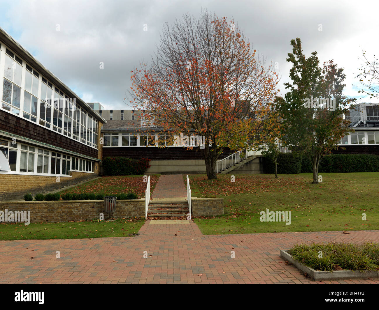 University Buildings on the Campus of the University of Hertfordshire England Stock Photo