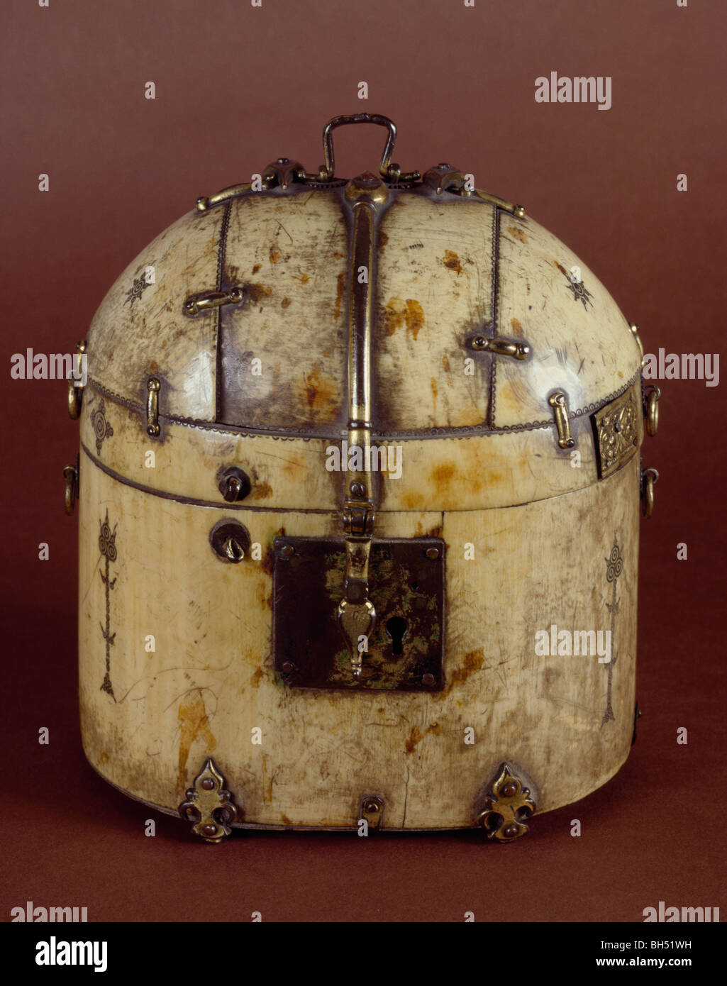 Ivory Casket Stock Photo