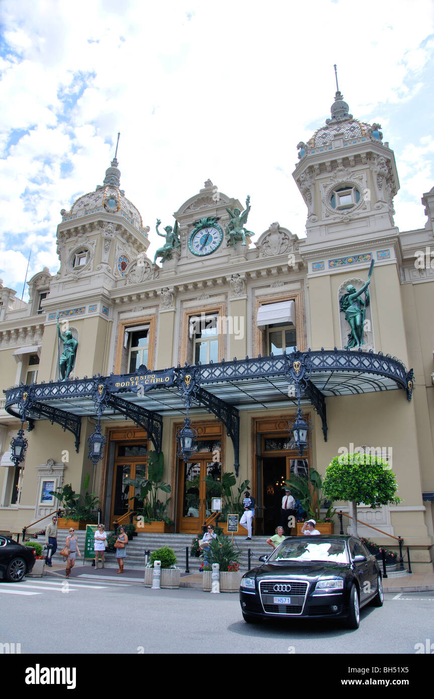 Monte-Carlo casino, Monaco Stock Photo