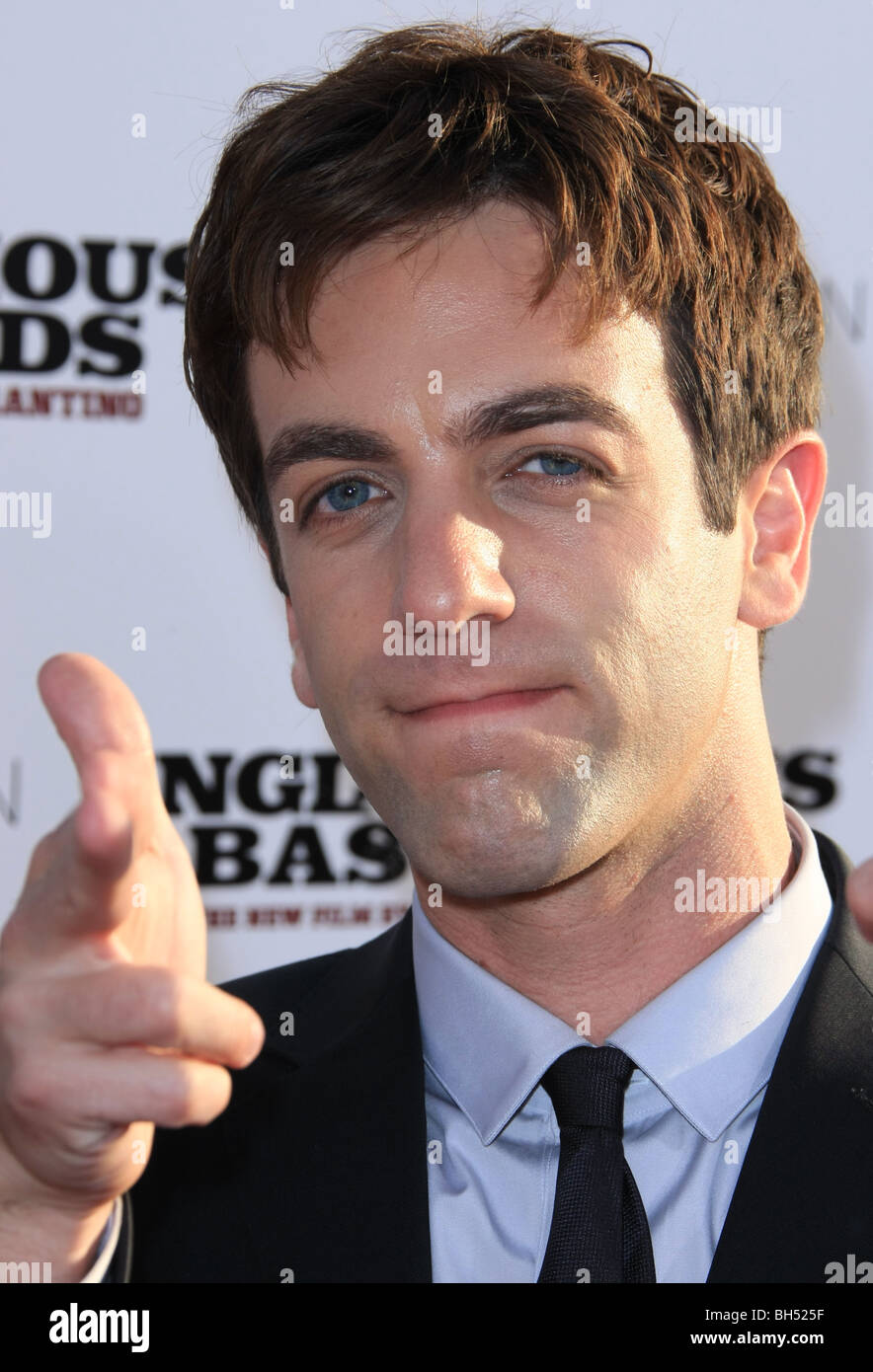 B.J. NOVAK INGLOURIOUS BASTERDS LOS ANGELES PREMIERE HOLLYWOOD LOS