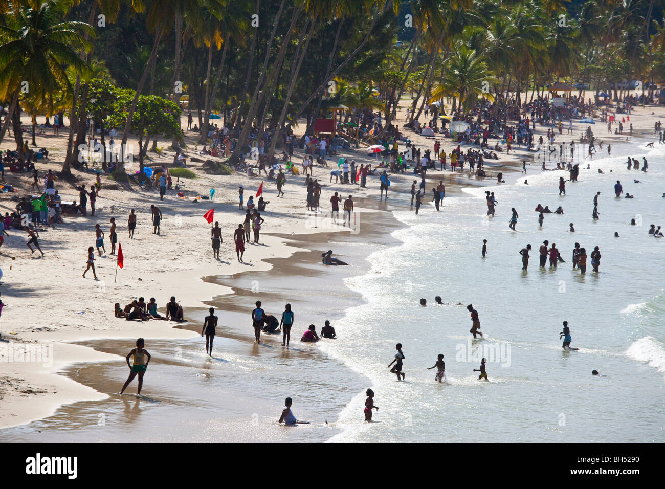 Maracas Bay in Trinidad Stock Photo Alamy