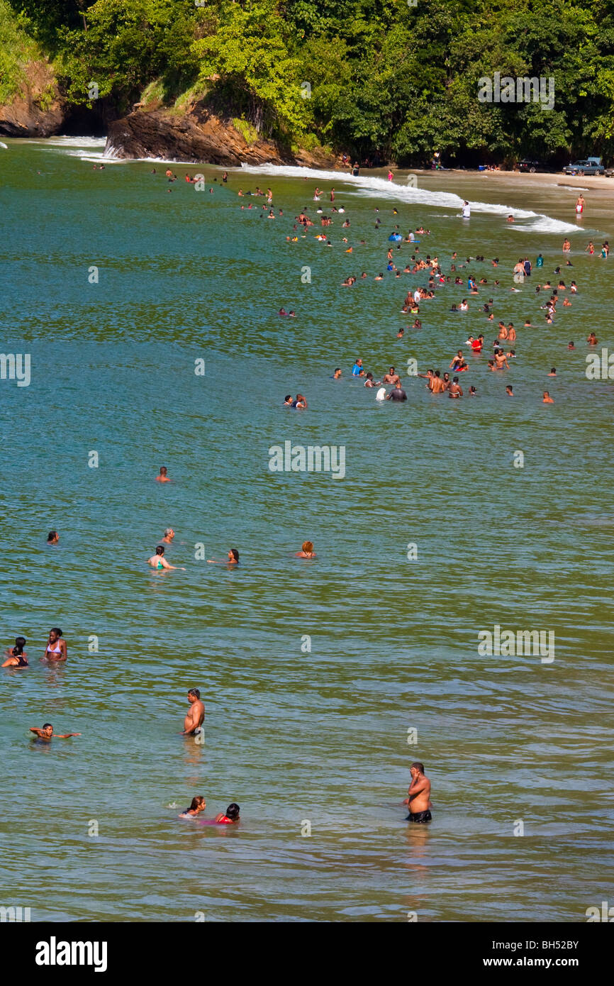 Maracas Bay in Trinidad Stock Photo Alamy
