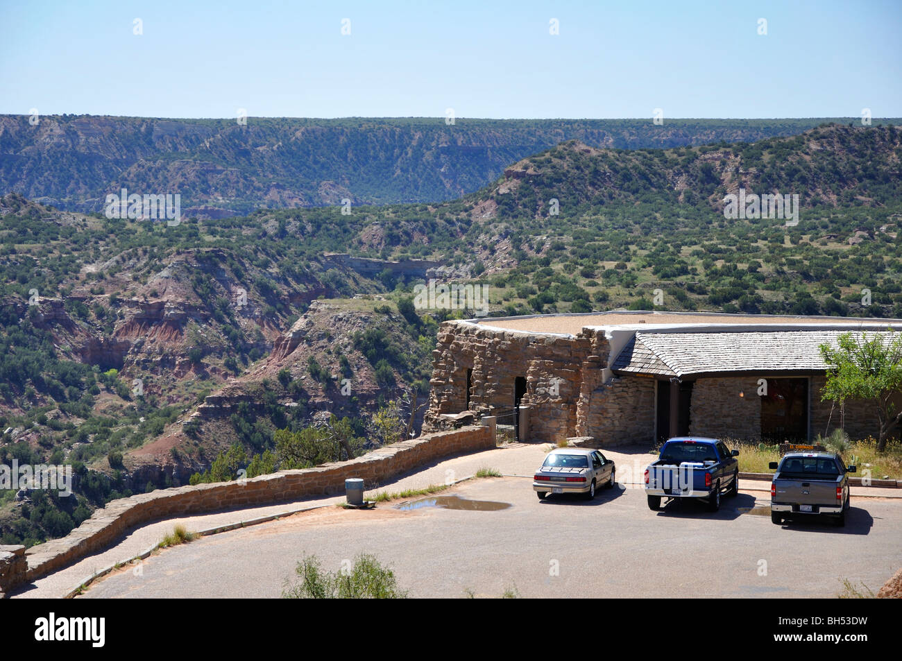 Palo Duro, Texas, USA - the 2nd largest canyon in the US Stock Photo