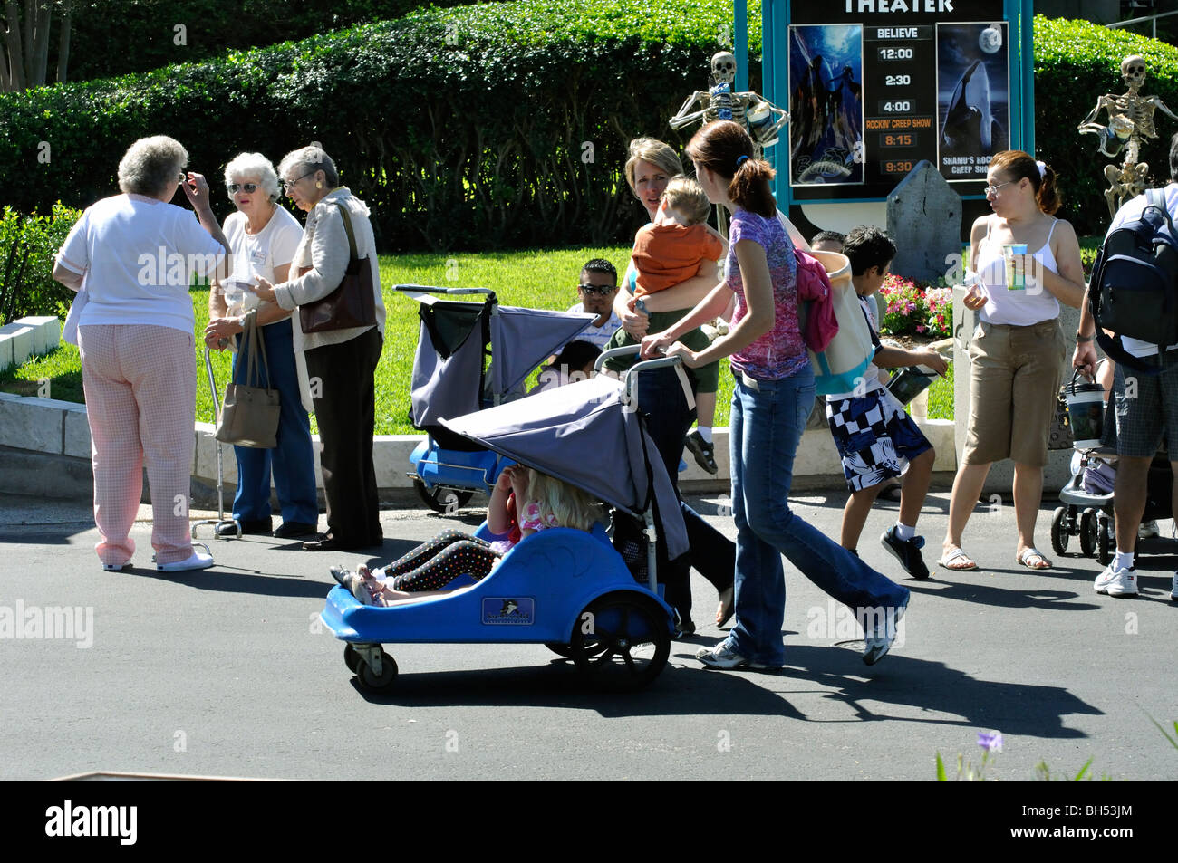 Seaworld stroller cheap rental