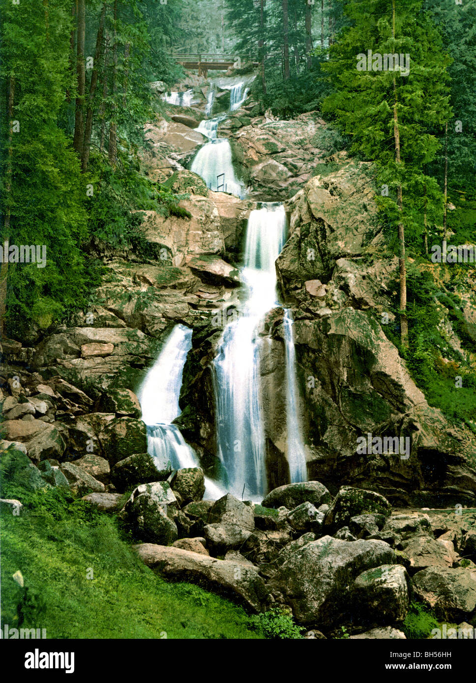 Wasserfall Treiberg Stock Photo