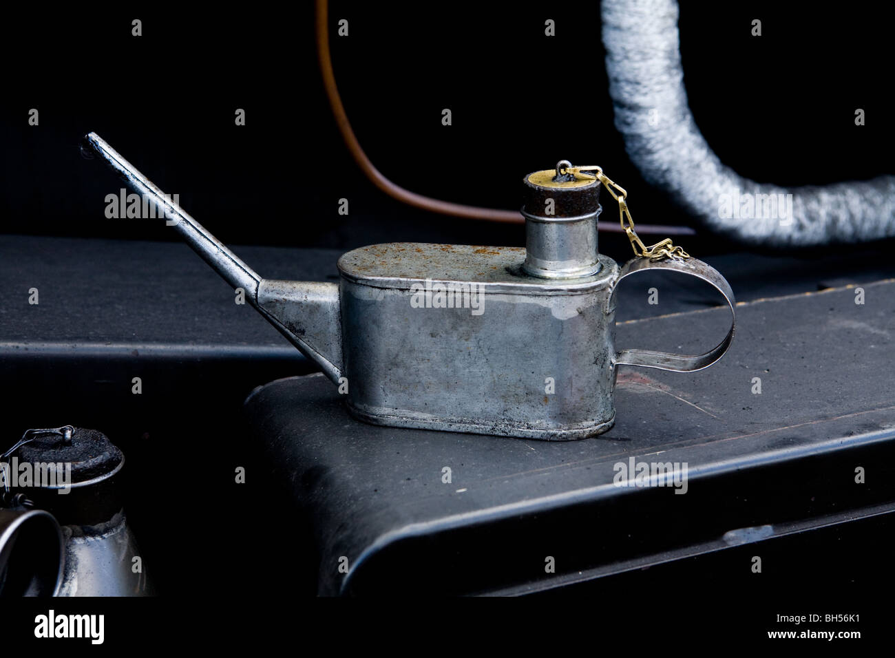 Oil Tank on Steam Engine, Embsay & Bolton Abbey Steam Railway
