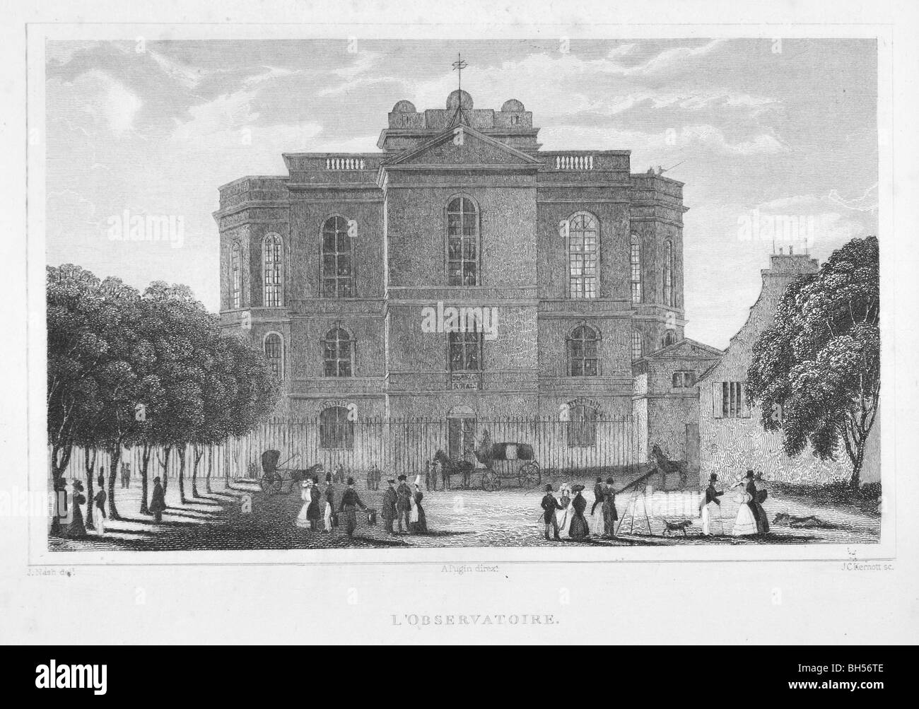Paris observatory Black and White Stock Photos & Images - Alamy