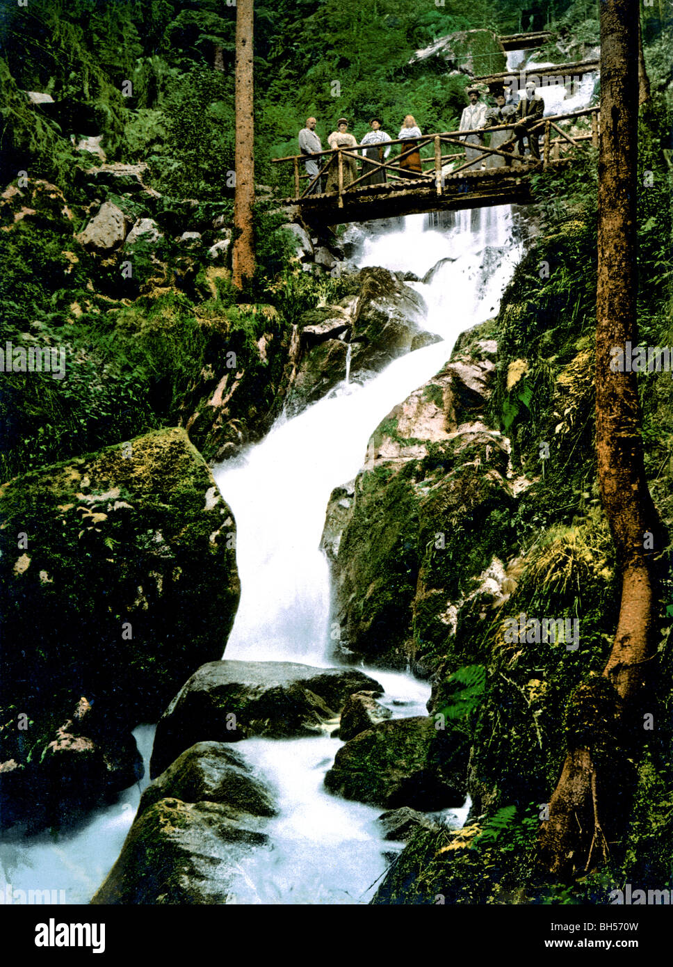 Wasserfall Gertelbach Stock Photo