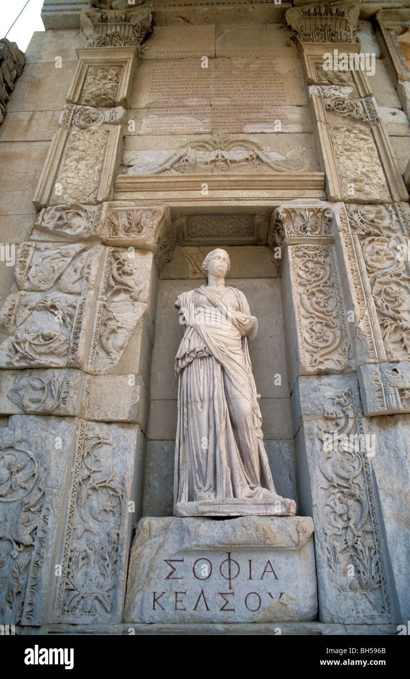 Ephes Turkey, Ephesus (Ephes). The Celsus Library Stock Photo - Alamy