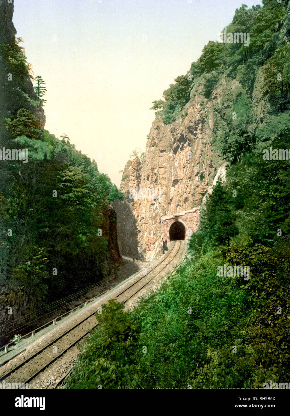 Hirschsprungtunnel Schwarzwald Stock Photo