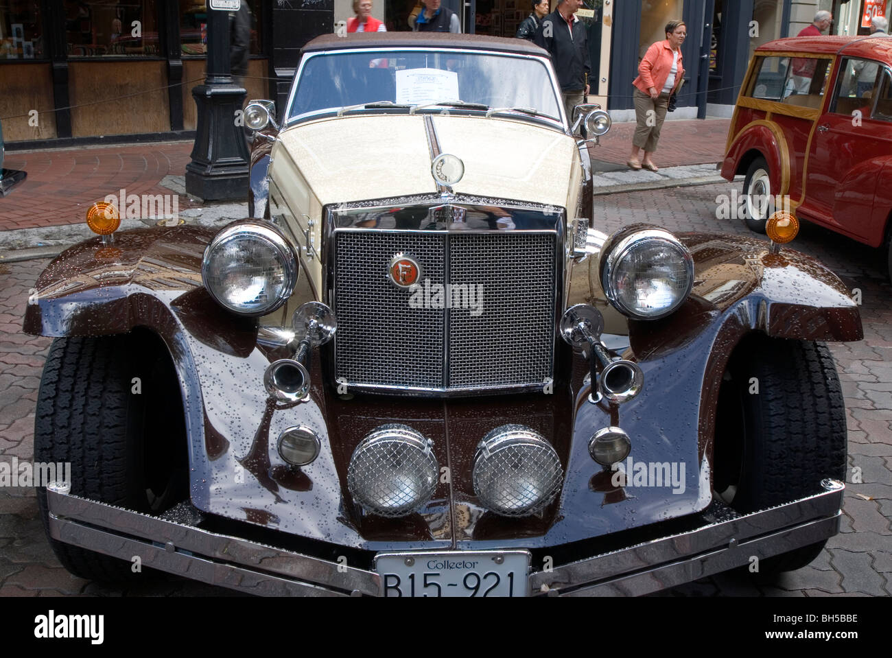 Gastown Classic Car Show, Vancouver, British Columbia, Canada Stock