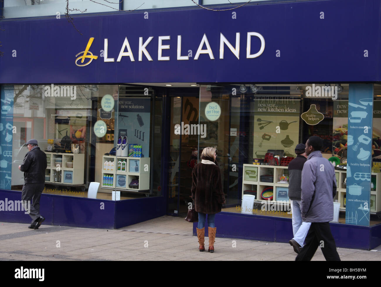 A Lakeland store in a U.K. city. Stock Photo