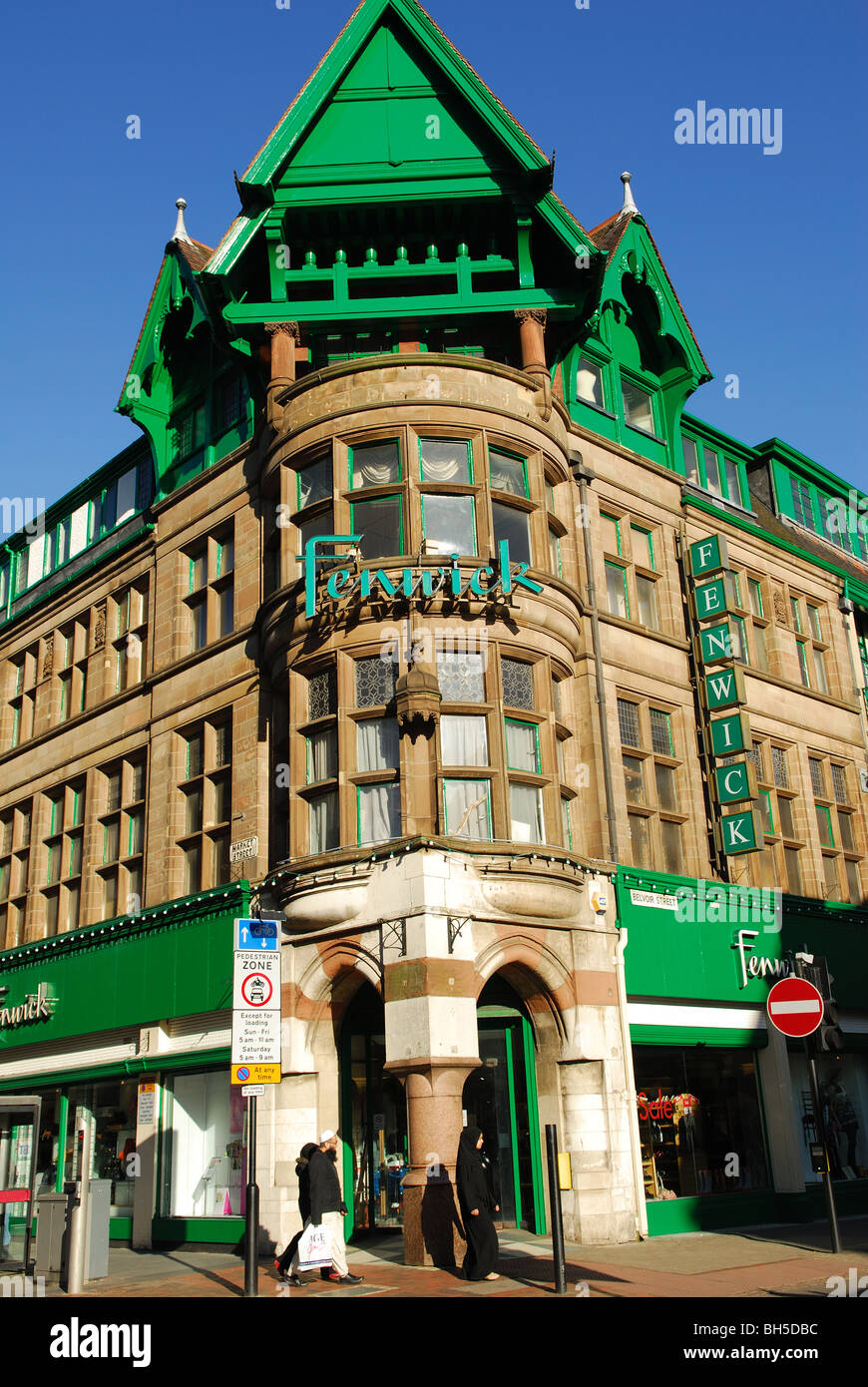Fenwick Department Store Leicester Stock Photo Alamy