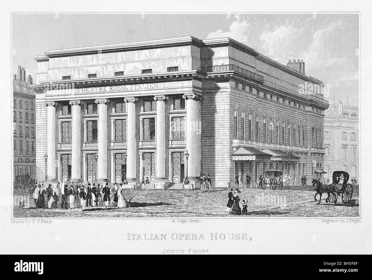 Italian Opera House Stock Photo Alamy