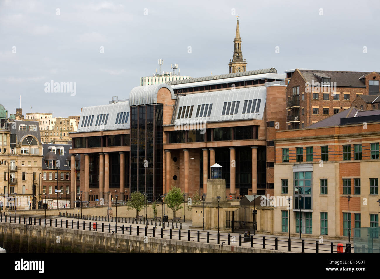 Newcastle Law Courts, NewcastleuponTyne, England Stock Photo Alamy