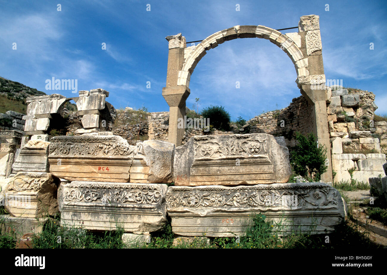 Ephes Turkey, Ephesus (Ephes). The archeological site Stock Photo - Alamy